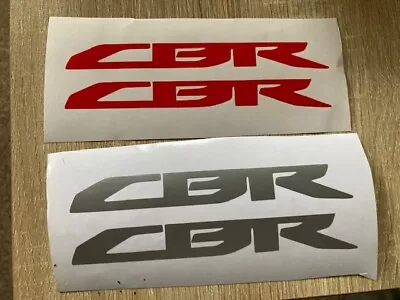 Honda Cbr Stickers Red Silver Decal • £2.99