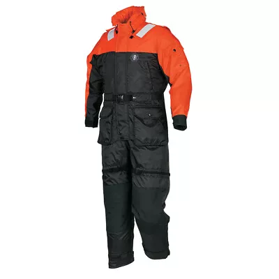 Mustang Deluxe Anti-Exposure Coverall & Work Suit - Orange/Black - Large MS21... • $702.24