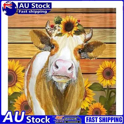 $11.96 • Buy 5D Diamond Painting Cow Sunflower Full Round Drill Rhinestone DIY Wall Art