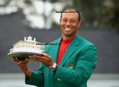 $6.50 • Buy TIGER WOODS Photo 4x6 Masters Golf Tour Champion Collectibles Wins Augusta USA