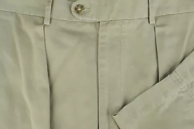 Daniel Cremieux Men's Textured Khaki Cotton Casual Pants 34 X 28 - • $19.99