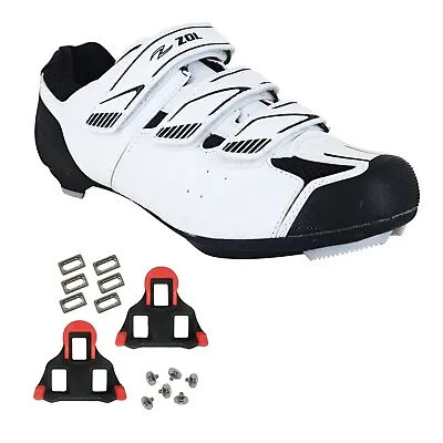 Zol Stage Road Cycling Shoes With SPD Cleats • $62.90