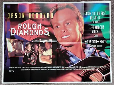 Jason Donovan ROUGH DIAMONDS (1995)  UK Quad  Folded • £10