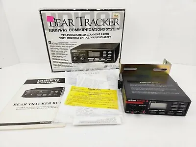 Vintage Uniden Bear Tracker Model BCT 2 Mobile Scanner Scanning Radio Read! • $44.99