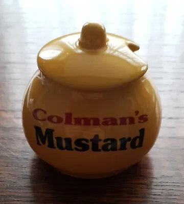 Colmans Mustard Pot - Middlegate Pottery Norwich. • £2