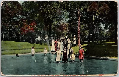 Fort Worth Texas City Park Wading Pool 1907 DB Postcard • $14.96