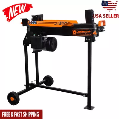 6.5-Ton Log Splitter Electric W/ Stand 15A Motor Pressure Pull Handle 10 X20.5  • $322.36