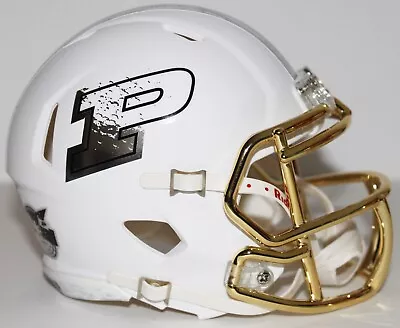 2019 Purdue Boilermakers Custom Riddell Mini Helmet Vs Maryland • $90