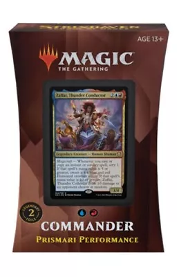 Magic:the Gathering Prismari Performance Strixhaven Commander Deck Sealed • $60