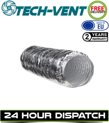 Extractor Fan Duct Ventilation Silencer Muffler ATTenuator - 1M X 250mm 10  Dia • £199.99