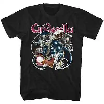 Cinderella One Way Cover Men's T Shirt 80's Glam Rock Band Concert • $16.99