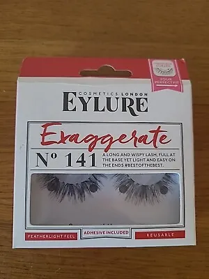 Eylure False Eyelashes Eaggerate No 141  • £0.99