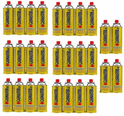 £34.99 • Buy Butane Gas Bottles Canisters For Portable Stoves Cookers Grill Heaters Weed Wand