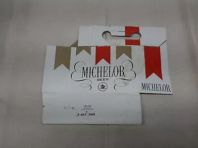 Vintage Michelob Beer Cardboard 6 Pack Carrier  • $16.99