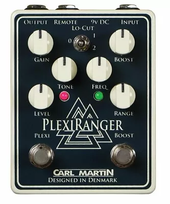 Carl Martin PlexiRanger Overdrive Guitar Pedal - CM0026 • $180