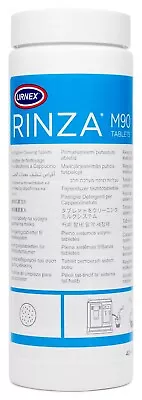 URNEX RINZA M90 COFFEE MACHINE PITCHER AND PARTS CLEANING TABLETS  - 10g/40Tabs • £18.49