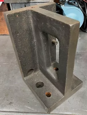 🔥 Machinist Toolmakers Inspection Knee Angle Plate 9 X 6 X 5.5 Inches Ground • $49