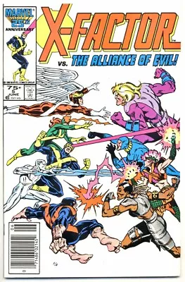 X-FACTOR #5 VG 1st Brief Apocalypse Newsstand Marvel Comics 1986 Stock Image • $8