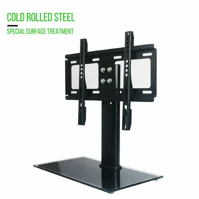 14-75 Inch TV Wall Bracket Stand Table Top Fixed Rack Telescopic Arms NEW • £21.99