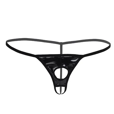 US Men's Underwear Jockstrap Metal O Ring G-String Briefs Strappy Thong Lingerie • $7.19