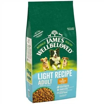 James Wellbeloved Adult Light Turkey And Rice Dry Dog Food 12.5kg • £62.99