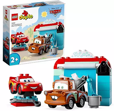 LEGO® DUPLO® Disney And Pixar’S Cars Lightning Mcqueen & Mater’S Car Wash Fun 10 • $55.99