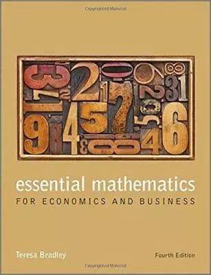 Essential Mathematics For Economics And Business 4th Edition • £8.33