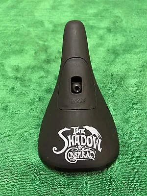 The Shadow Conspiracy Pivotal BMX Seat Saddle Black Plastic Slim • $40