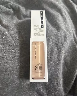 Maybelline SuperStay Active Wear 30H Full Coverage Concealer  10ml Shade Tan • £5