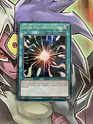 DUDE-EN040 Super Polymerization Ultra Rare 1st Edition NM Yugioh Card • £6.99