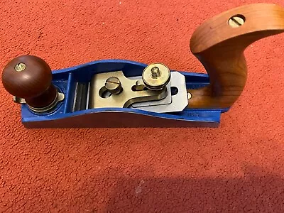 Lie Neilsen Low Angle Smoothing Plane Painted Blue By Prior Owner • £92