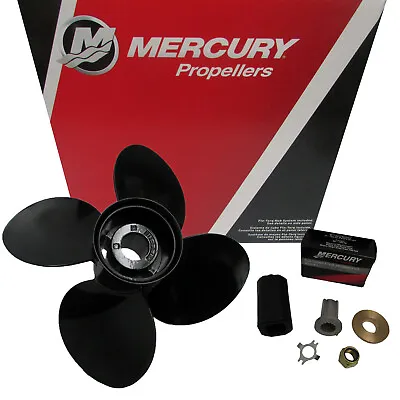 Mercury New OEM Spitfire 4 Blade Prop 13.8x11 Propeller 48-8M8026560 Pontoon • $223.77