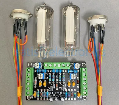 6E2 Tube Indicator Dual Channel Fluorescent Level Indicator Drive Amplifier NEW • $22.06