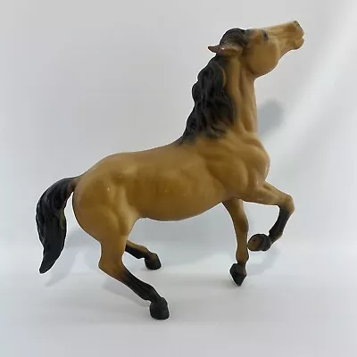 Vintage Breyer Horse #87 Semi Rearing Mustang Buckskin Diablo 🇺🇸 Made In USA • $49.99