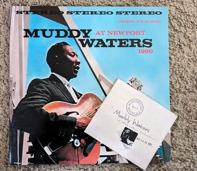 Muddy Waters Live At Newport 1960  Vinyl + Live Bootleg At Fillmore SF 1966 CD • $50