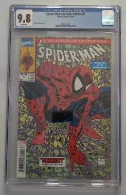 Spider-Man #1 Torment Todd McFarlane Part 1 Of 5 Marvel CGC High Grade 9.8! • $75