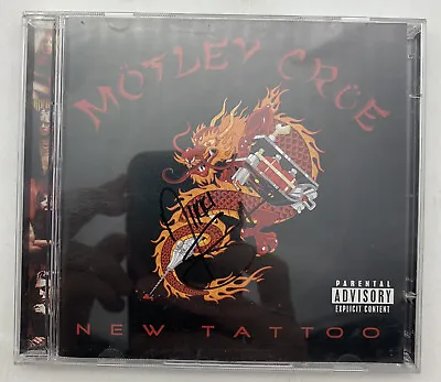 $10 • Buy Motley Crue ‎– New Tattoo - CD HAND SIGNED BY NIKKI SIXX - NEARMINT