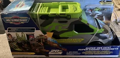 Micro Machines Super Van City Transforming Playset With 3 Exclusive Vehicles  • $1