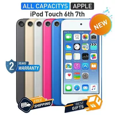 Apple Ipod Touch 5th 6th Gen 7th Generation 128GB 256GB Mp3 Mp4 Music Player Lot • $45.99