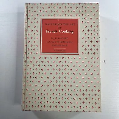 Mastering The Art Of French Cooking By Julia Child 1973 24th Printing • $19.98