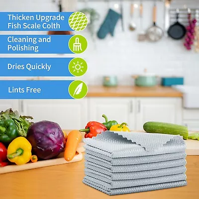 5PCS Microfiber Cleaning Cloth No-Scratch Rag Car Polishing Detailing Towel • $3.99