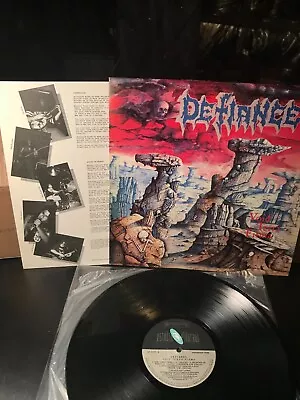 NM Defiance Void Terra Firma LP 1990 Brazil Thrash Metal Death Vinyl • $59.95