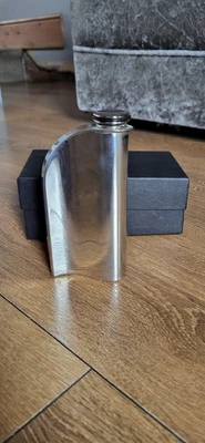 £35 • Buy Vintage Chris Middleton Designed Hip Flask - SHEFFIELD MINT Hip Flask C.1980s