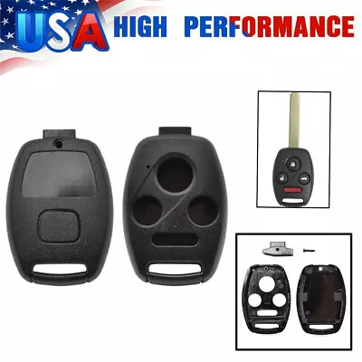 Key Case Shell Cover Remote Fob For Honda Civic Accord CR-V Pilot Insight 2006 • $2.99