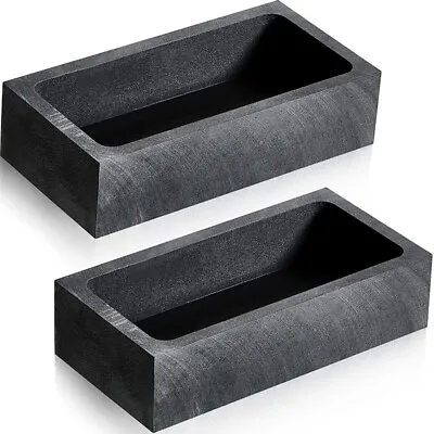 2 Pieces 1 KG Graphite Ingot Mold Crucible Mould For Melting Casting Refining • $16.99