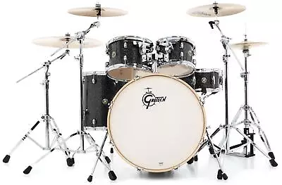 Gretsch Drums Catalina Maple Shell Pack - 5-pc - Black Stardust • $1149