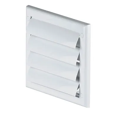 Gravity Flaps 190mm X 190mm External Wall Ventilation Cover Air Vent Grille N1 • £6.56