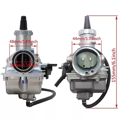 Dirt Bike 30mm Carb PZ30 Acceleration Pump Carburetor For 200cc 250cc Quad ATV • $27.99