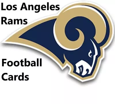 You Pick Your Cards - Los Angeles Rams Team - NFL Football Card Selection (A) • $9.95