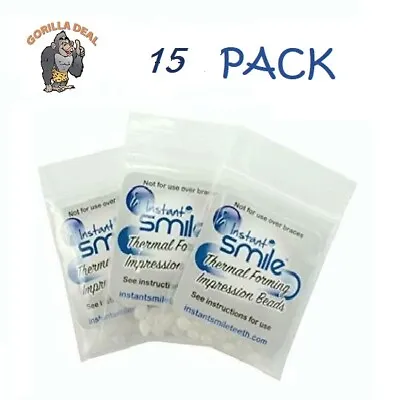 Instant Smile Original High Quality 15 Packs Impression Fitting Beads • $18.95